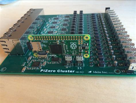 This Is What A Raspberry Pi Zero Cluster Board Looks Like