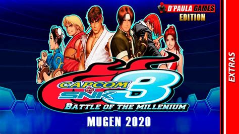 CAPCOM VS SNK 3 BATTLE OF MILLENIUM MUGEN 2020 BETA VERSION BY D