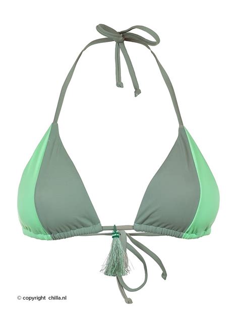 Bikini Triangle Green Van Mystical Swimwear Maat Broekje Xl Maat Topje L