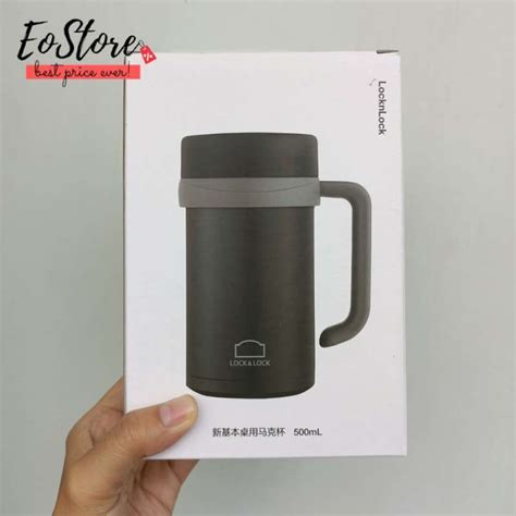 Promo Locknlock Hot Cool Table Mug Ml Hitam Diskon Di Seller Cholkwarm Kapuk Kota