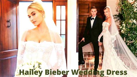 Hailey Bieber Wedding Dress | Wedding Glow 13 September 2018