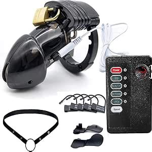 Einstellbar Penisk Fig Elektrische Stimulation Keuschheitsg Rtel E Stim Sex Set Mit G Rtel