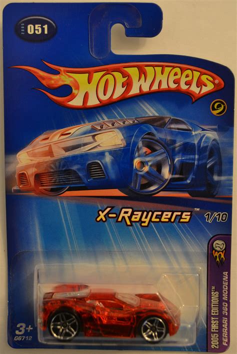Hot Wheels Compatible Ferrari Modena Red HW First Editions X Raycers Series