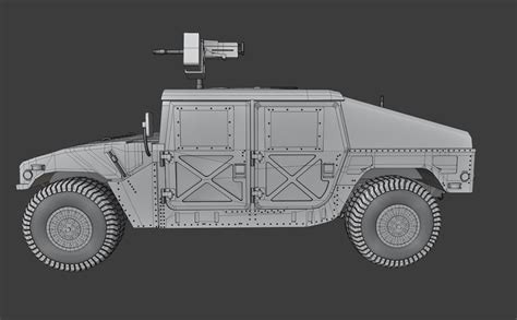 ArtStation - HUMVEE US Army | Game Assets