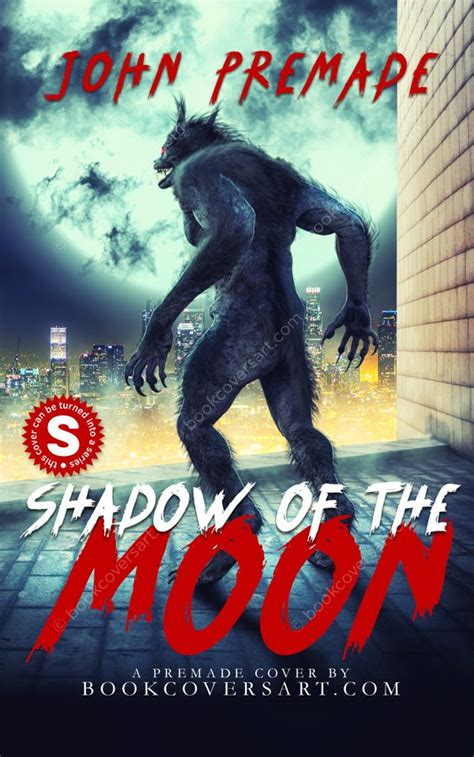 Werewolf Premade Book Cover Shadow of the... - Books Covers Art