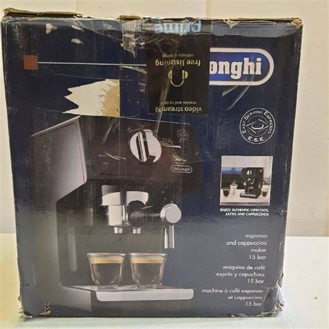 De Longhi Ecp Bar Espresso Machine With Advanced Off