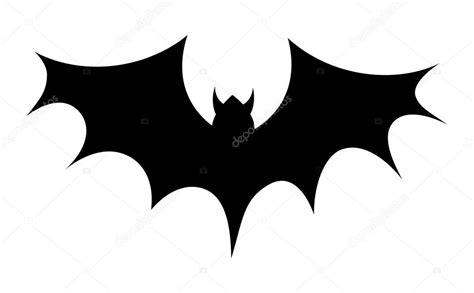 Scary Bat Shape Vector — Stock Vector © baavli #57601421