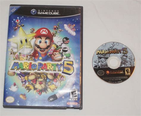 Mario Party Nintendo Gamecube Tested Game Case No Manual