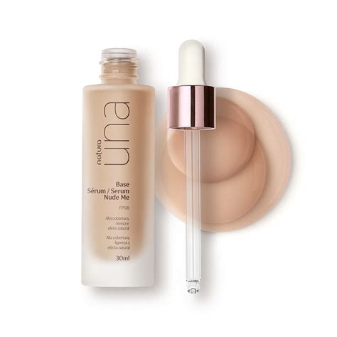 Base S Rum Nude Me Fps Natura Una Ml Shopee Brasil
