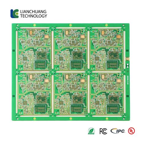 Módulo de comunicación de medio orificio de PCB HDI de primer orden de