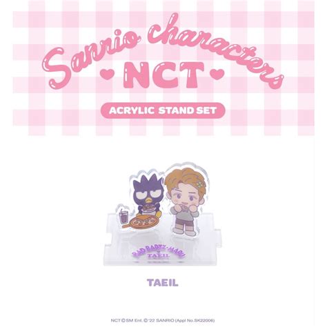 Nct X Sanrio Collaboration Acrylic Stand Set Taeil Shopee Thailand