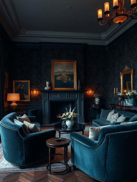 dark living room ideas