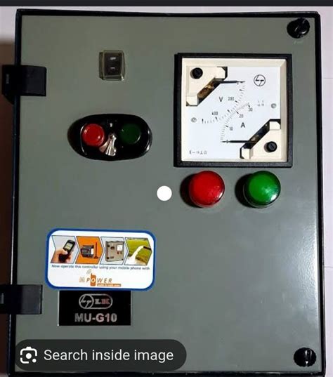 Way Single Door Submersible Starter Panel Box Spn At Rs In Lucknow