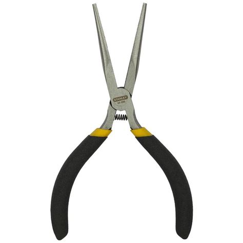 Stanley 5 in. Needle Nose Pliers 84-096 - The Home Depot