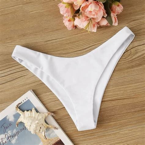 High Cut Bikini Bottom Women S Fashion Swimwear Bikinis Swimsuits On Carousell
