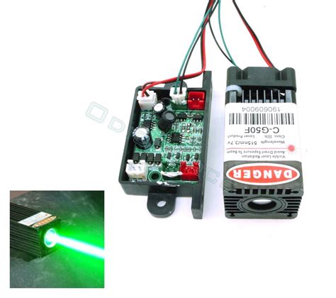 Mw Wide Beam Mm Nm Green Laser Module With Ttl Modulation V