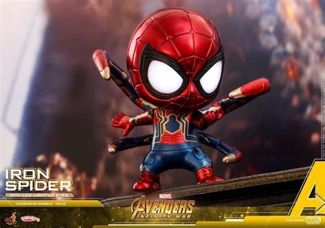 Hottoys Cosbaby Iron Spider Spiderman Hot Toys Ht Carousell
