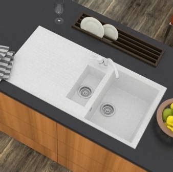 Большая мойка для кухни двухчашевая гранит с сифоном 100*50 см ...