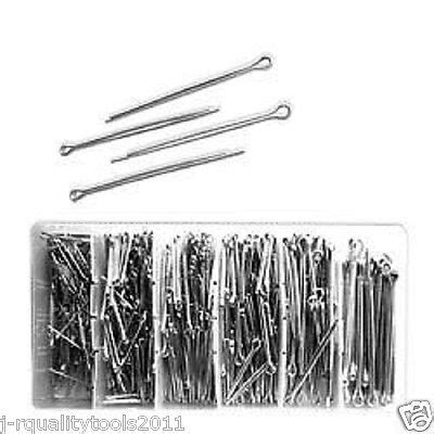 555 PC STEEL METAL COTTER KOTTER KEY PIN ASSORTMENT KIT SET