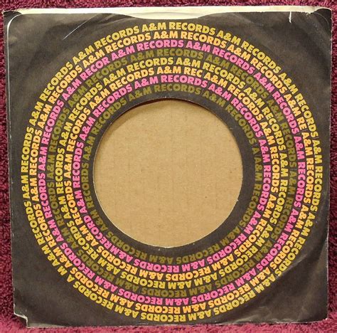 45 Rpm Generic Record Company Sleeves Page A