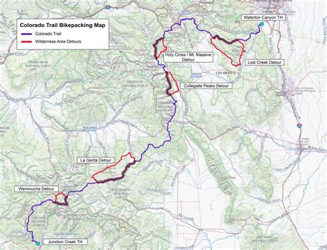 Colorado-Trail-Bikepacking-Map - TMBtent