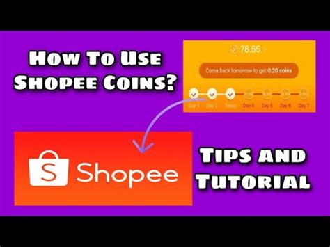 shopee coins    shopee coins tips tutorial youtube