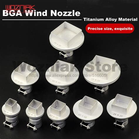 Heat Gun Nozzles Hot Air Gun Bga Nozzle For Desoldering Welding Soldering Station Bga