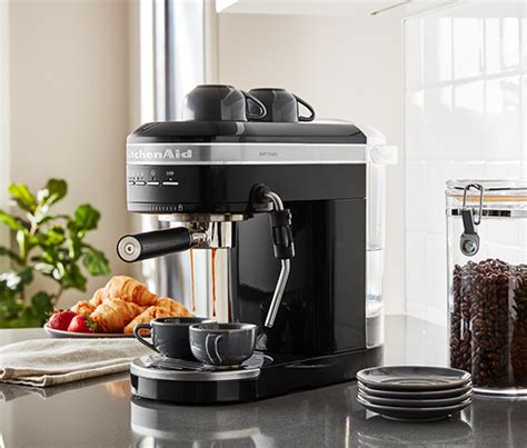 Kitchenaid Artisan Espressomaschine Kes Onyx Schwarz Online