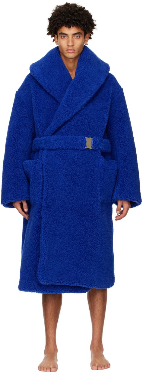blue belted coat  casablanca  sale