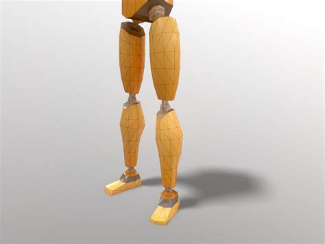 Crash Test Dummy 3d Model 5 Max Fbx Obj Free3d