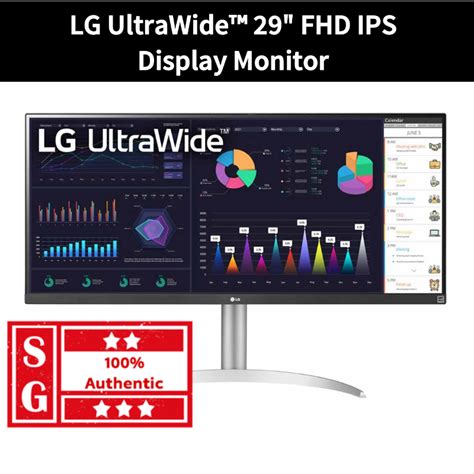 Lg Ultrawide Fhd Ips Display Monitor Fhd Monitor Borderless