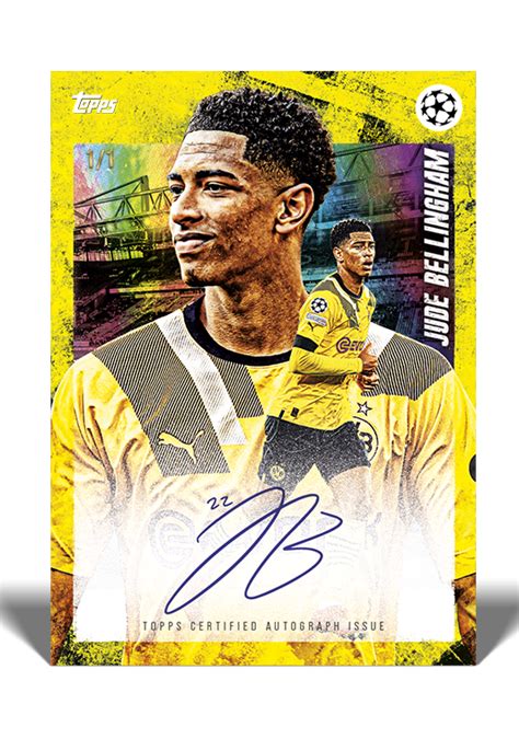 2022 23 Topps Jude Bellingham Platinum Curated Uefa Soccer Cards