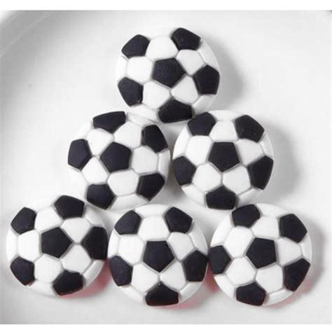 Ssc Designs Soccer Fun Soccer Ball 1 Flatback Buttons