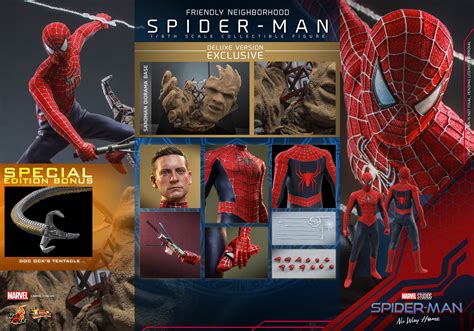 Hot Toys MMS Spider Man No Way Home Friendly Neighborhood Hot Toys Complete Checklist