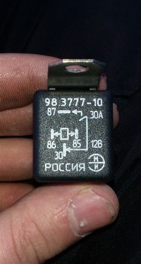 Реле зажигания ваз 2114 где находится
