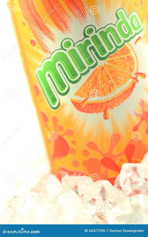 Mirinda Orange Drink Pepsi Vintage Logos In Thai Language Version