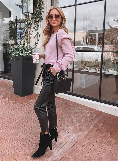 Leather Pants For Fall Ways To Wear In Sydne Style