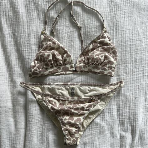 Love Stories Bikini Set Size Bottoms Size Top Depop
