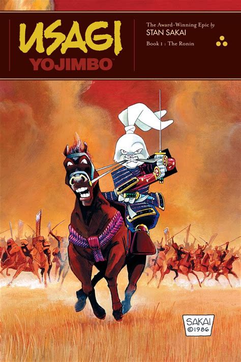 Online Graphic Novel Book Club Usagi Yojimbo Book 1 The Ronin Clermont Library