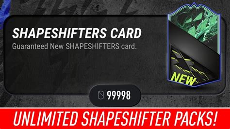 SHAPESHIFTER PACK OPENING YouTube