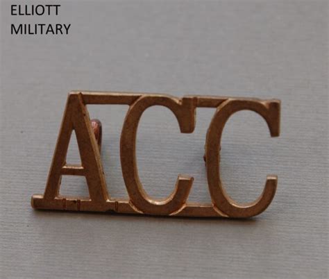 Army Catering Corps Shoulder Title Elliott Military