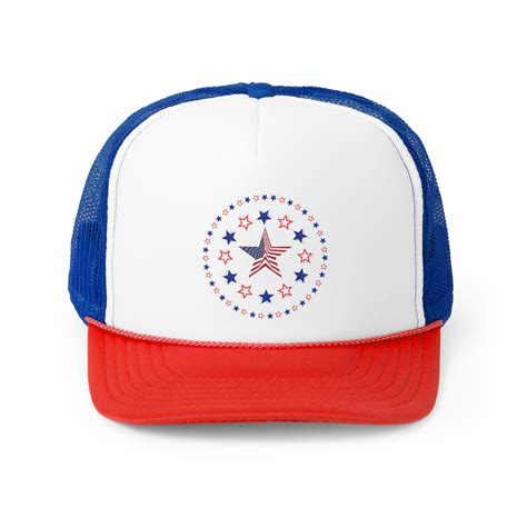 The Red, White and Blue Stars Trucker Hat is Perfect for Patriots Who ...