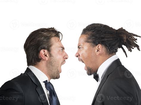 Angry employees scream against 20619193 Stock Photo at Vecteezy