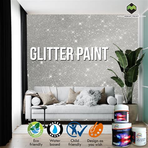 glitter in wall paint 12