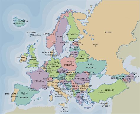 Aprender Aprender Tema 6 El Medio Físico En Europa Y España