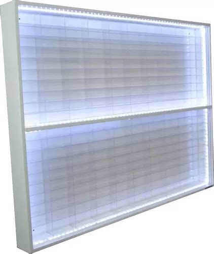 Estante Expositor Cole O Miniaturas Hot Nichos Led Parcelamento Sem Juros