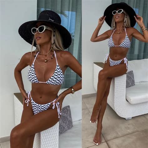 BIKINI 2 CZĘŚCIOWE BOHO BAY WHITE Ubrania obuwie oraz dodatki dla kobiet