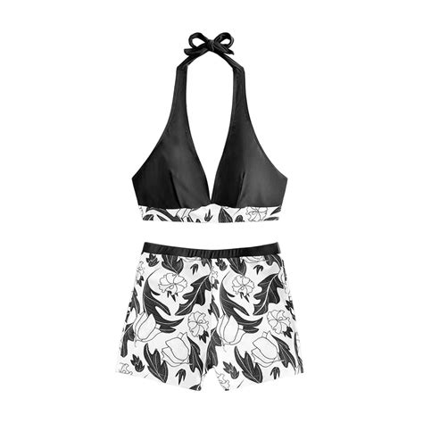 Dorkasm Sexy Bikini Sets For Women Summmer Tummy Control Two Piece