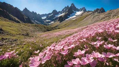 Pink Flowers in Idaho