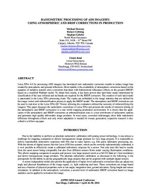 Fillable Online Asprs Radiometric Processing Of Ads Imagery Using